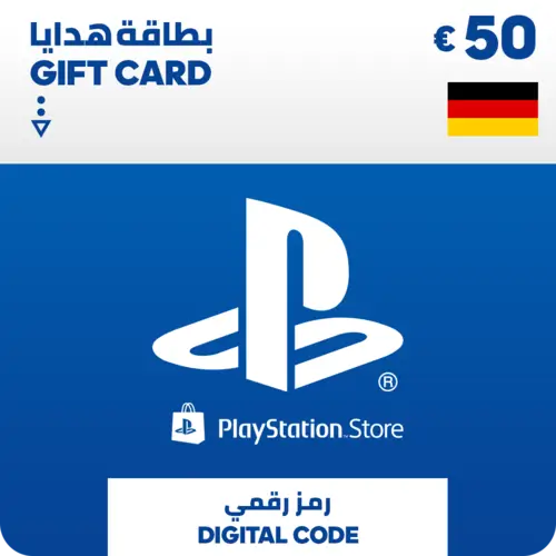 PSN PlayStation Store Gift Card EUR 50 (German)