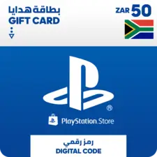 PSN PlayStation Store Gift Card ZAR 50 (South Africa) (88103)