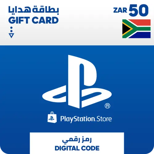 PSN PlayStation Store Gift Card ZAR 50 (South Africa)