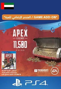 بطاقة هدايا ابيكس ليجيند - 10.000 عملة (+1500 هدية) - الإمارات - بلايسيتشن 4 -  للبيع في مصر من خلال Games2Egypt