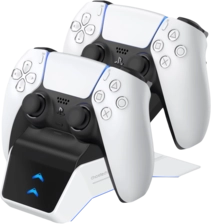 وحدة شحن مزدوجة CGM-P02 لدراع كنترولر بلايستيشن 5 من تشوتيك  -  للبيع في مصر من خلال Games2Egypt