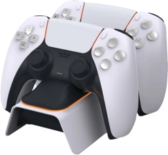 DOBE Dual Charging Dock for PS5 Controllers - White