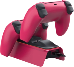 DOBE Dual Charging Dock for PS5 Controllers - Cosmic Red