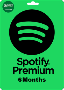 Spotify Premium Gift Card - KSA - 6 Months