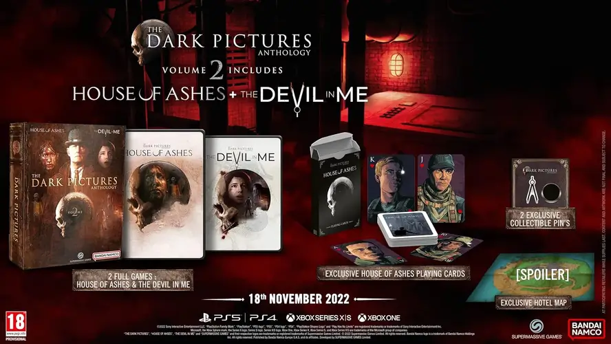 The Dark Pictures Anthology Collection (The Devil in Me) Volume 2 - PS5