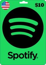Spotify Wallet Gift Card - USA - $10 -  for sale in Egypt from Games2Egypt