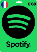 Spotify Wallet Gift Card - France - €60 -  for sale in Egypt from Games2Egypt
