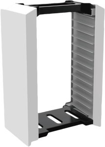 Dobe Vertical Storage Stand for Video Game Cards - White - 12 Slots -  for sale in Egypt from Games2Egypt