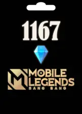 Mobile Legends: Bang Bang Gift Card - 1167 Diamonds - Global (88404)