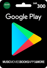 Google Play Gift Card Code 300 SAR KSA (88427)