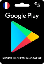 Google Play Gift Card Code 5 EUR France (88678)