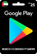 Google Play Gift Code - UAE - 25 AED