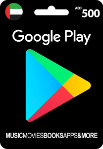 في Google Play رمز الهدية 500 اماراتي -  للبيع في مصر من خلال Games2Egypt