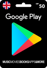 Google Play Gift Code - UK - GBP 50 (88691)