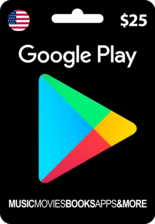 Google Play Gift Code $25 USA (88692)