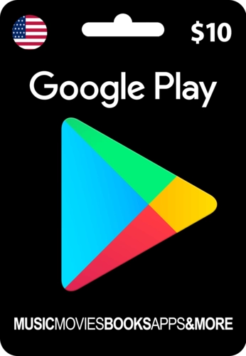 Google Play Gift Code $10 USA