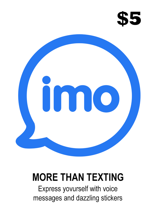 IMO Gift Card - $5 - International