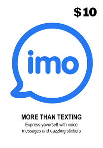 IMO Gift Card - $10 - International