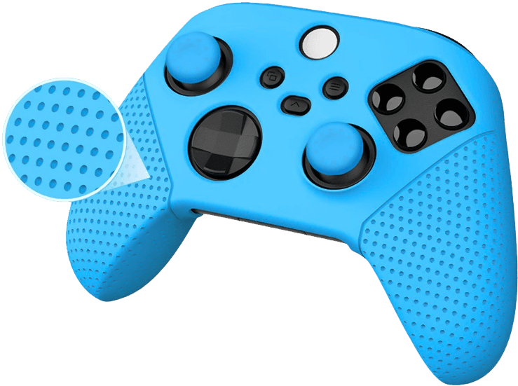 Dobe Silicone Case for Xbox Series X|S Controllers - Blue  for sale in Egypt from Games2Egypt