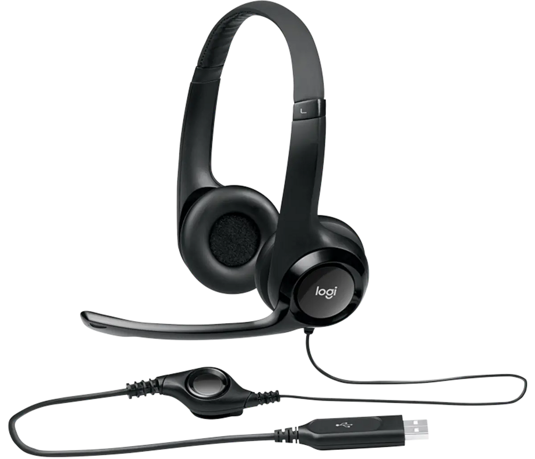 Logitech H390 Wired Gaming Headset for PC - Black – image 2