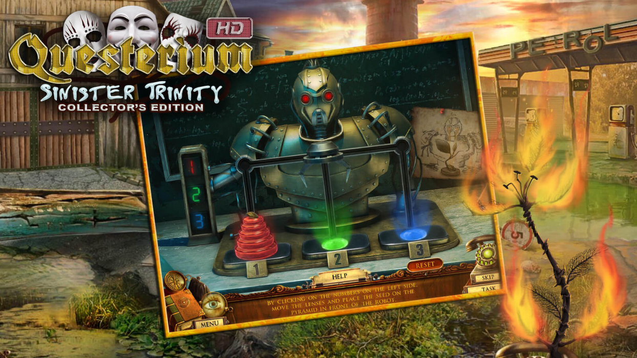 Questerium: Sinister Trinity HD Collector's Edition  للبيع في مصر من خلال Games2Egypt