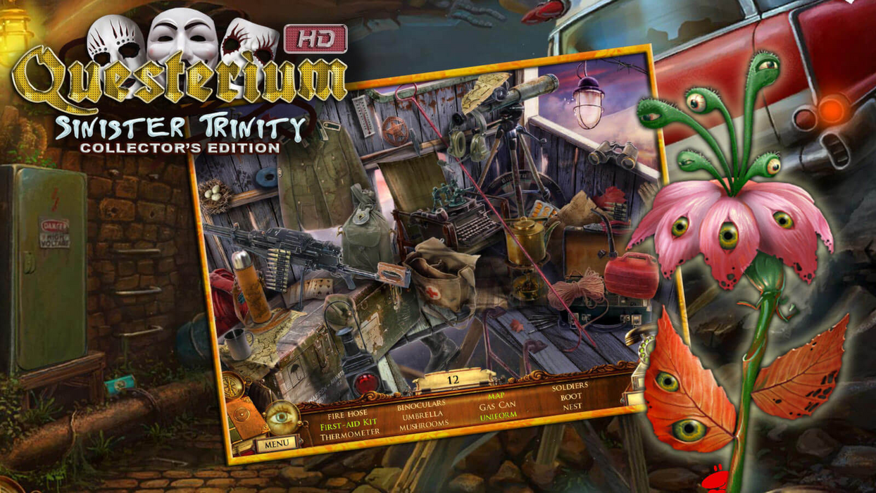 Questerium: Sinister Trinity HD Collector's Edition  للبيع في مصر من خلال Games2Egypt