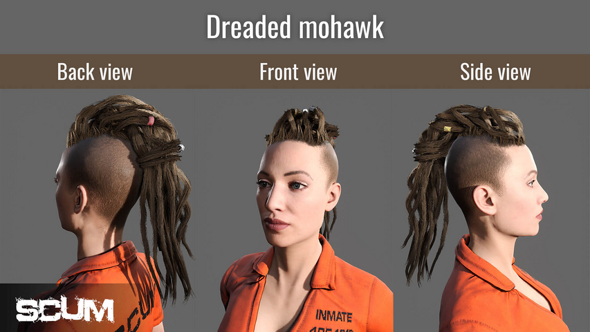 SCUM Female Hair Pack – image 8
