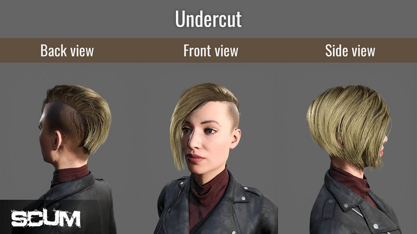 SCUM Female Hair Pack – image 9