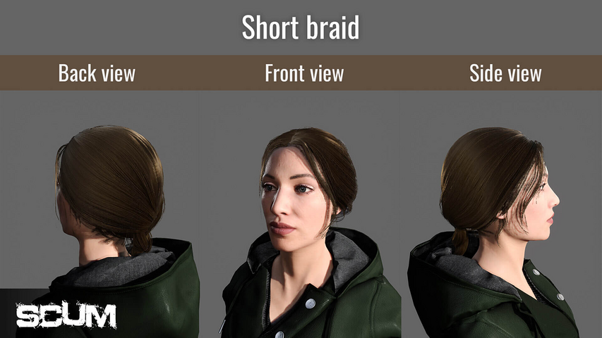 SCUM Female Hair Pack – image 13