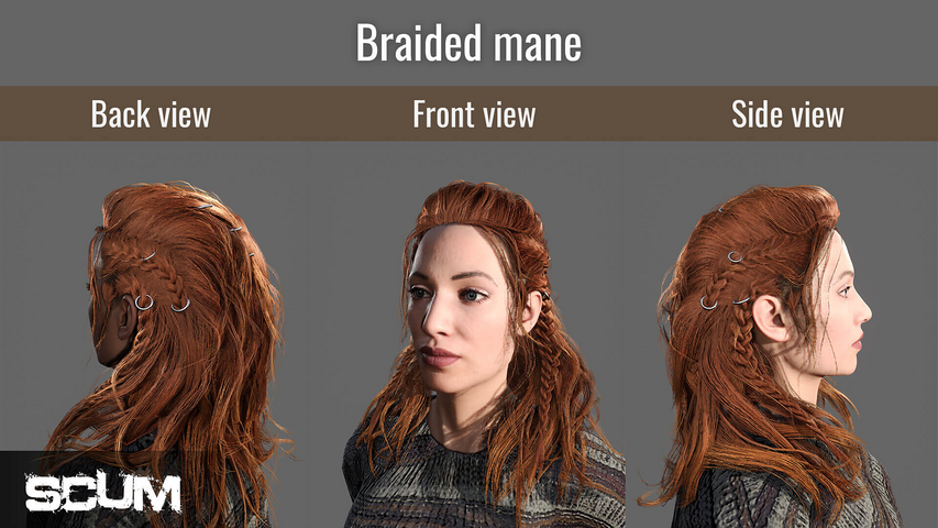 SCUM Female Hair Pack – image 15