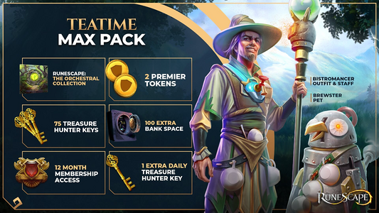 RuneScape Teatime Max Pack  for sale in Egypt from Games2Egypt