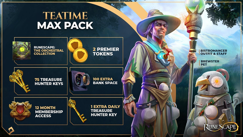 RuneScape Teatime Max Pack – image 2