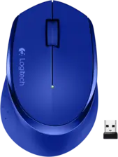 Logitech M275 Wireless Gaming Mouse - Blue (89343)