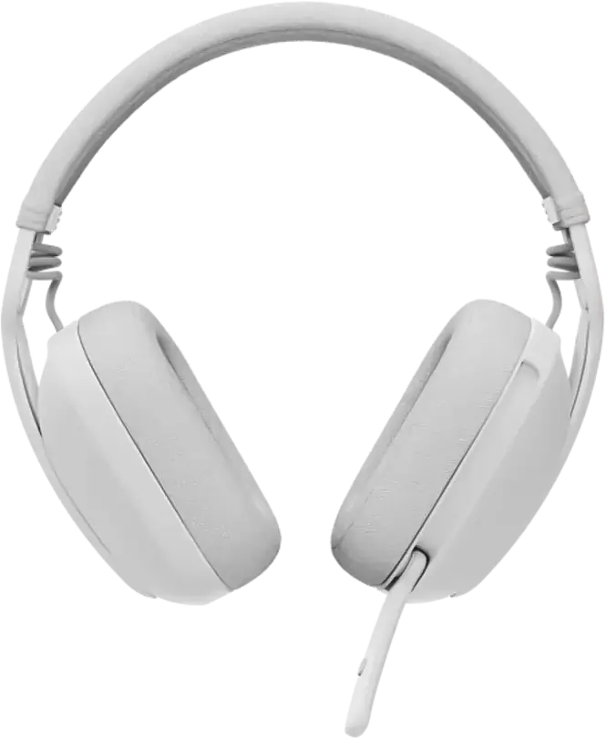 Logitech Zone Vibe 100 Wireless Bluetooth Gaming Headset for PC - White – image 3