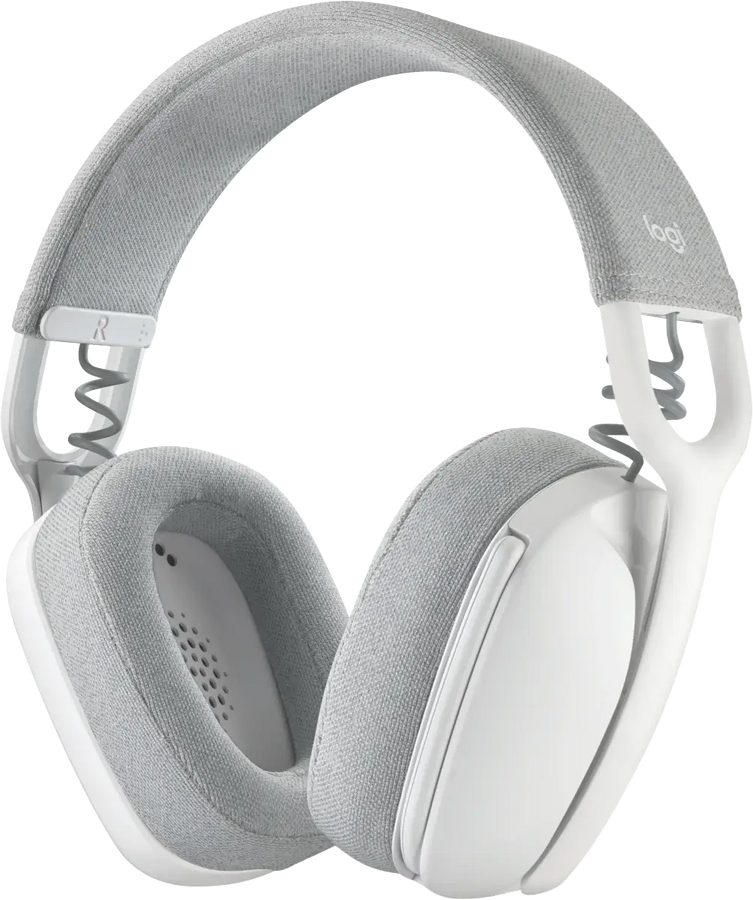 Logitech Zone Vibe 100 Wireless Bluetooth Gaming Headset for PC - White – image 4