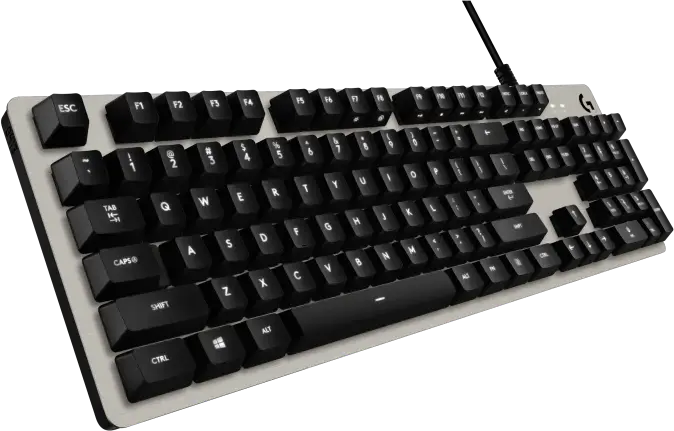 كيبورد جيمنج G413 بسويتش ميكانيكي من لوجيتيك - أبيض  للبيع في مصر من خلال Games2Egypt