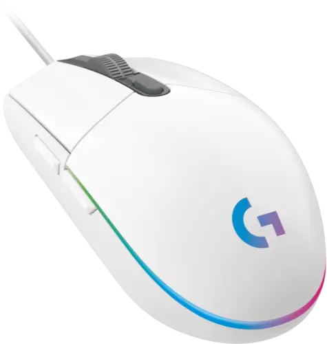 Logitech G102 Wired Gaming Mouse - White 