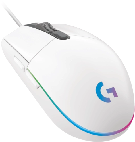 Logitech G102 Wired Gaming Mouse - White 