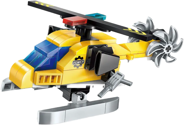 Qman Trans Collector THE LEGEND OF CHARIOT - 96 PCS - Dragon (Construction Transporter)
