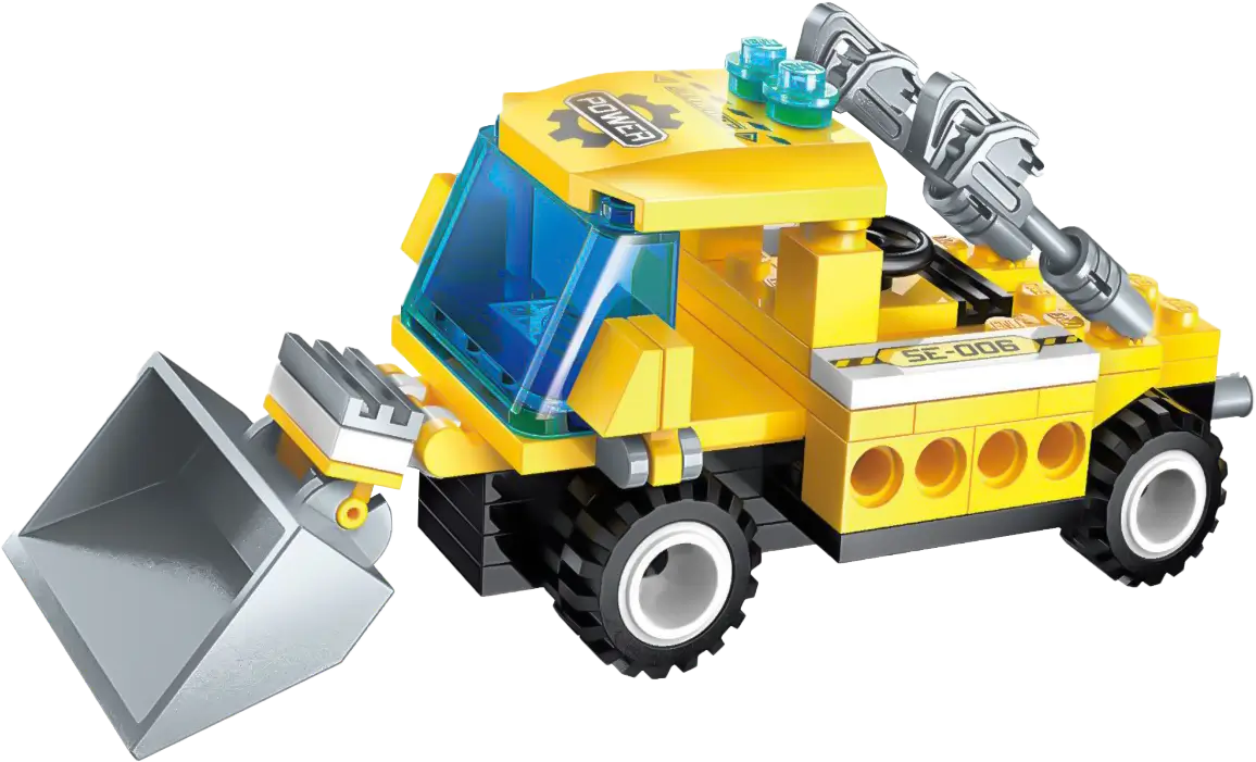 Keeppley Trans Collector THE LEGEND OF CHARIOT - 72 PCS - Blade (Ball Dozer)