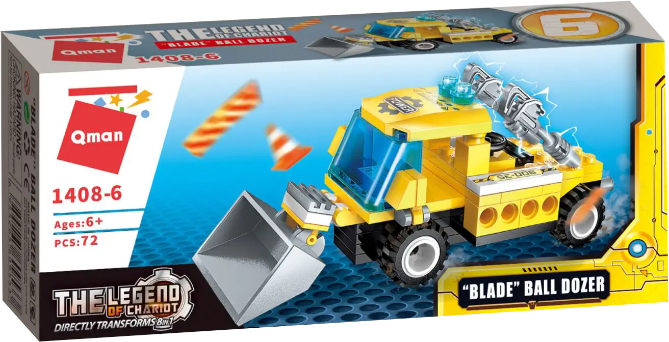 لعبة ترانس كوليكتور ذا ليجند أوف تشاريوت من كيبلي - 72 قطعة - بلاد (بلدوزر)  للبيع في مصر من خلال Games2Egypt