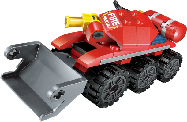 Keeppley Savior Trans Collector THE RENGO 1410 - 67 PCS - Super Scraper Tank