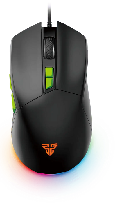 ماوس جيمنج PHANTOM II VX6 سلكي بإضاءة أر جي بي من فانتيك - أسود  للبيع في مصر من خلال Games2Egypt