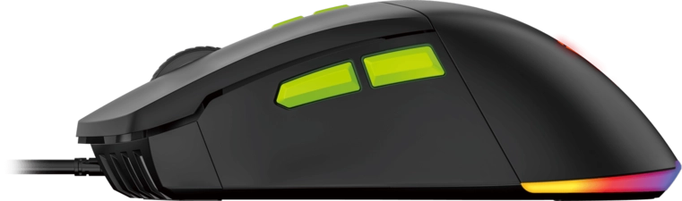 Fantech PHANTOM II VX6 RGB Wired Macro Gaming Mouse - Black