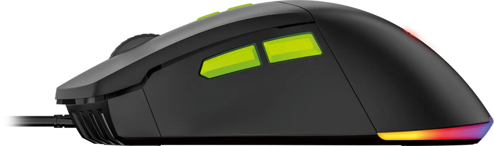 Fantech PHANTOM II VX6 RGB Wired Macro Gaming Mouse - Black
