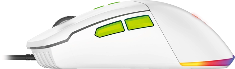 Fantech PHANTOM II VX6 RGB Wired Macro Gaming Mouse - White