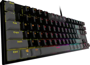 Fantech ATOM TKL MK876 Mechanical Gaming Keyboard - Black