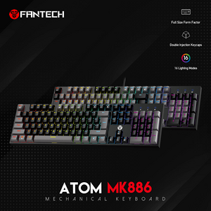 كيبورد جيمنج ATOM MK886 من فانتيك - أسود  للبيع في مصر من خلال Games2Egypt