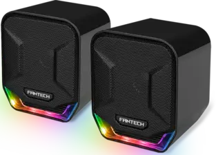 Fantech SONAR GS202 Music and Mobile Gaming Wired Speakers - Black (89575)