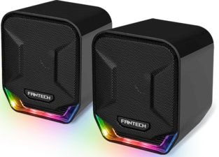 Fantech SONAR GS202 Music and Mobile Gaming Wired Speakers - Black (89575)